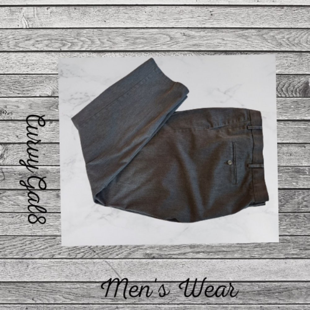 🔥 Sale 3 for 20🔥  Dockers Signature Khaki Classic Fit D3 44x32 Dark Gray